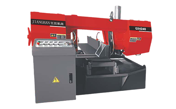 青原GX4240旋转式带锯床